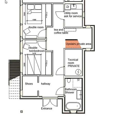 Guest Rooms, Ved *